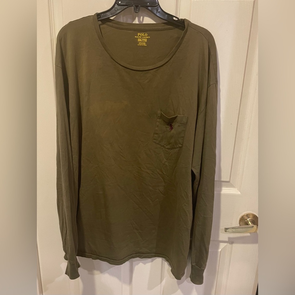🤩Host Pick🤩Polo Ralph Lauren Brown Shirt XXL